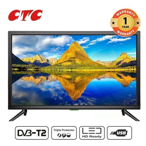 CTC 26'' 26FR24CT2 Inch AC/DC Led Digital TV With Inbuilt Decorder - Black(1 year warranty)