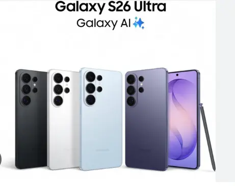 Samsung S26 Ultra- brand new – 6.9” Dynamic AMOLED 2X | 200MP AI Camera | Snapdragon 8 Elite Gen 5 | 5000mAh Beast