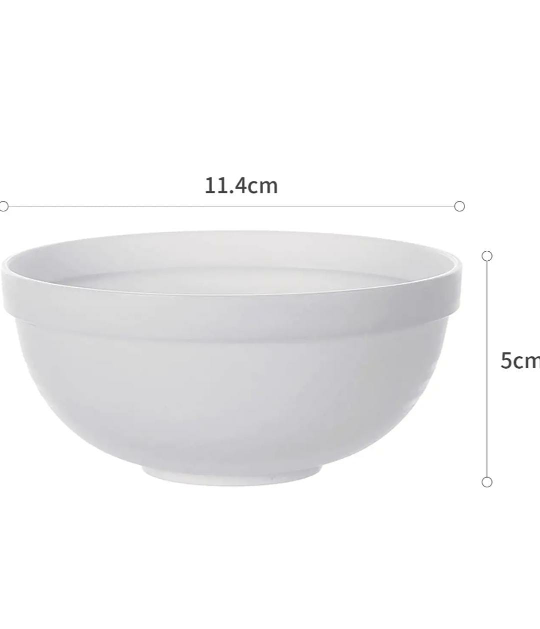 Bowls Set of 6 Plastic Eco-Friendly BPA Free Bowls Microwave Safe Multicoloured Set of 6 Durable Unbreakable Kid Friendly Dishwasher Safe Non Toxic Food Grade Material Vibrant Dinnerware Perfect