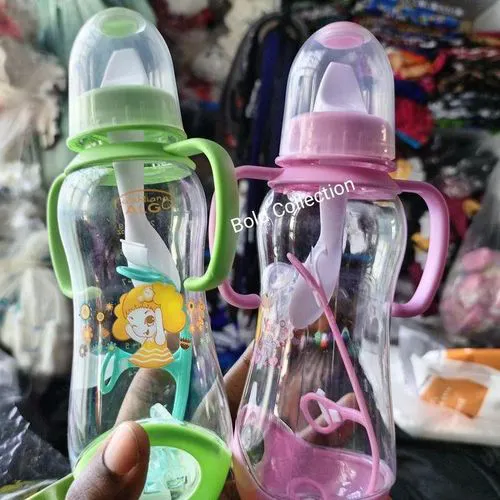 3-in-1 Baby Feeding Bottle Big Small Multifunctional Nipple Straw Spoon Double Handles New Arrival Wholesale🔊SPECIALOFFER‼️🔶REDUCED PRICE 🔶🔊SPECIALOFFER‼️🔶REDUCED PRICE 🔶