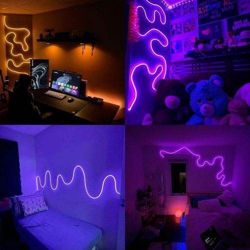 5M RGB LED Neon Rope Light Remote Control Waterproof Smart Color Changing DIY Bedroom Indoor Outdoor Decor New Arrival 🔊SPECIALOFFER‼️🔶REDUCED PRICE 🔶🔊SPECIALOFFER‼️🔶REDUCED PRICE 🔶
