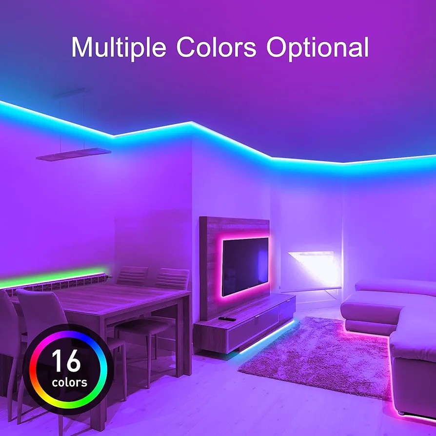 5M RGB LED Neon Rope Light Remote Control Waterproof Smart Color Changing DIY Bedroom Indoor Outdoor Decor New Arrival 🔊SPECIALOFFER‼️🔶REDUCED PRICE 🔶🔊SPECIALOFFER‼️🔶REDUCED PRICE 🔶