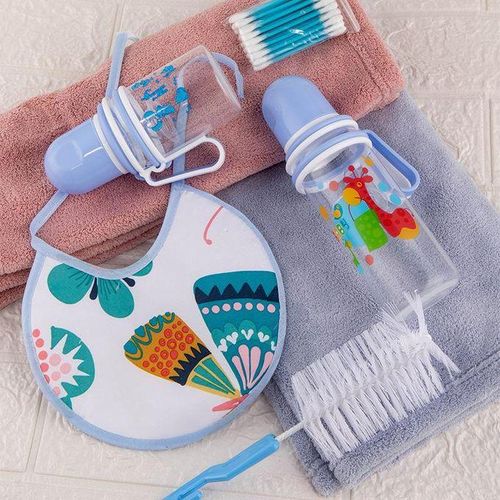 Baby Feeding Set 7pcs with Bottles Bib Pacifier Brushes Cotton Buds New Arrival Wholesale Infant Safe Kit 🔊SPECIALOFFER‼️🔶REDUCED PRICE 🔶🔊SPECIALOFFER‼️🔶REDUCED PRICE 🔶
