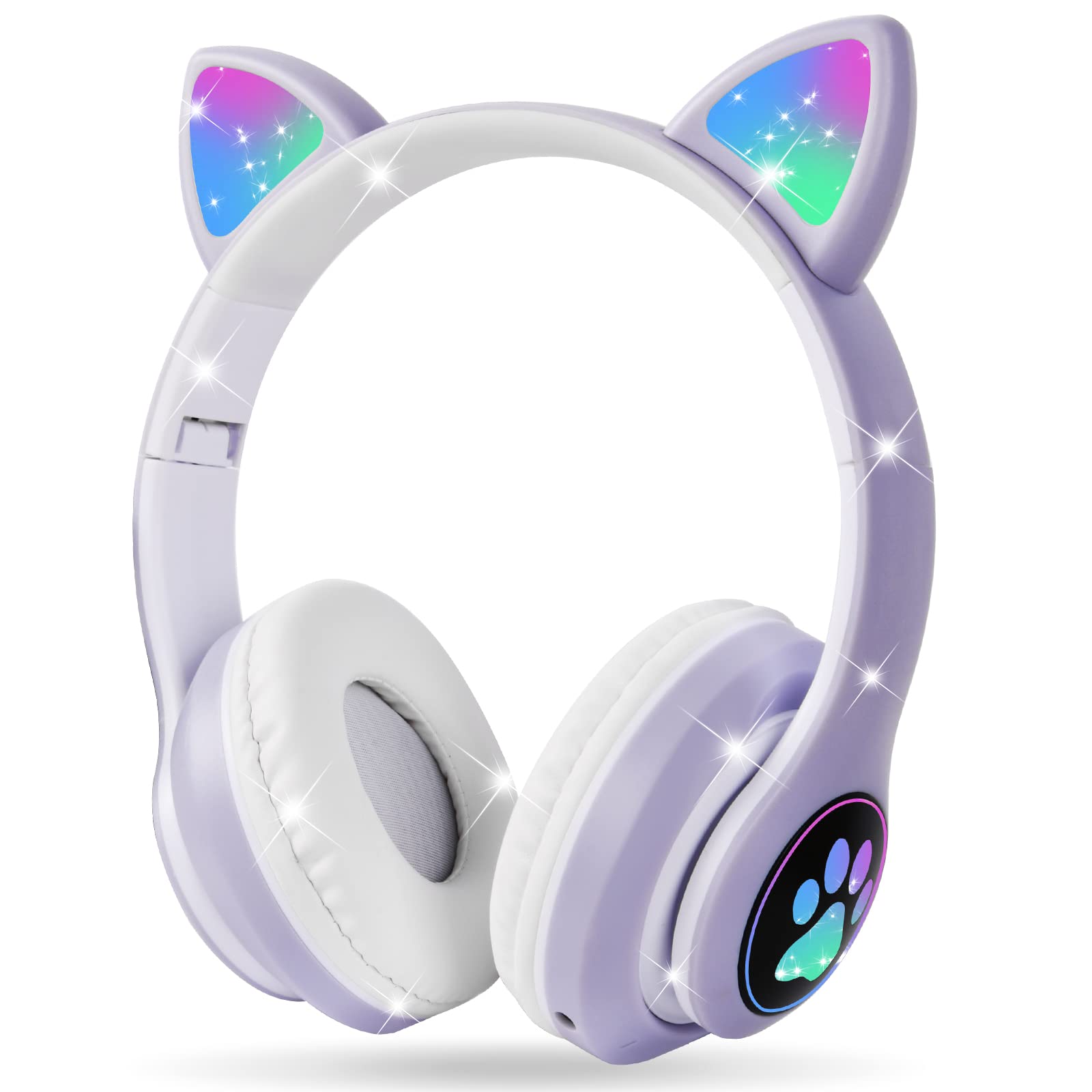 Cat Ear Wireless Headphones VIV-23M Glowing Ears Bluetooth 5.0 Cushioned Pads Gaming Music Calls Foldable New Arrival Wholesale🔊SPECIALOFFER‼️🔶REDUCED PRICE 🔶🔊SPECIALOFFER‼️🔶REDUCED PRICE 🔶🔊