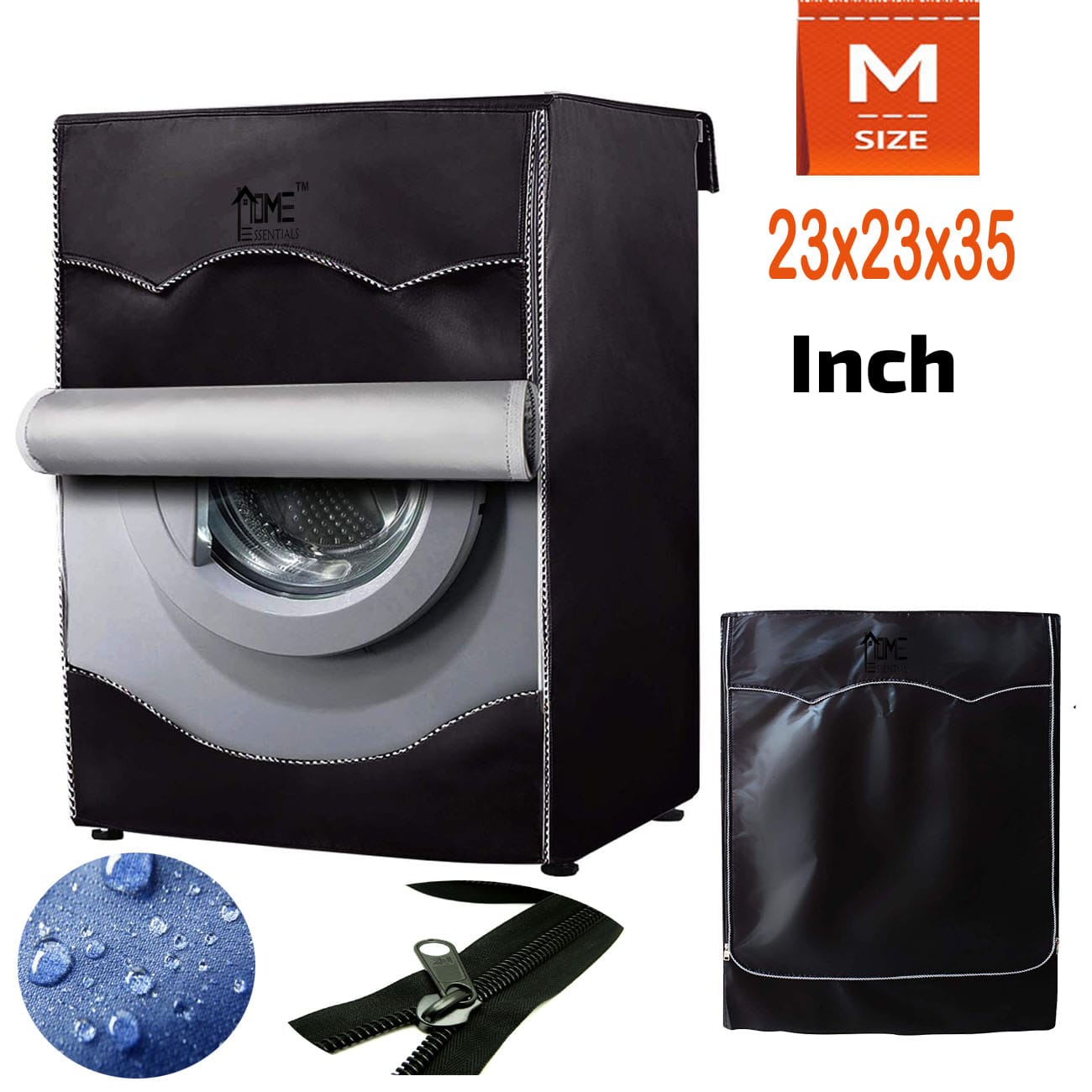 Washing Machine Cover Orgprotect your washing machine investment with this premium cover organizer, perfectly sized at 80x60x45cm to fit standard 12kg front-load or top-load models