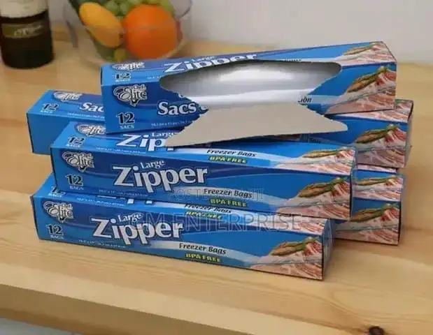 Reusable Fridge Zipper Bags 1kg & 2kg Packs 1kg (20pcs pack) and 2kg (12pcs pack) food storage solution single-use plastics forever with these reusable fridge zipper bags