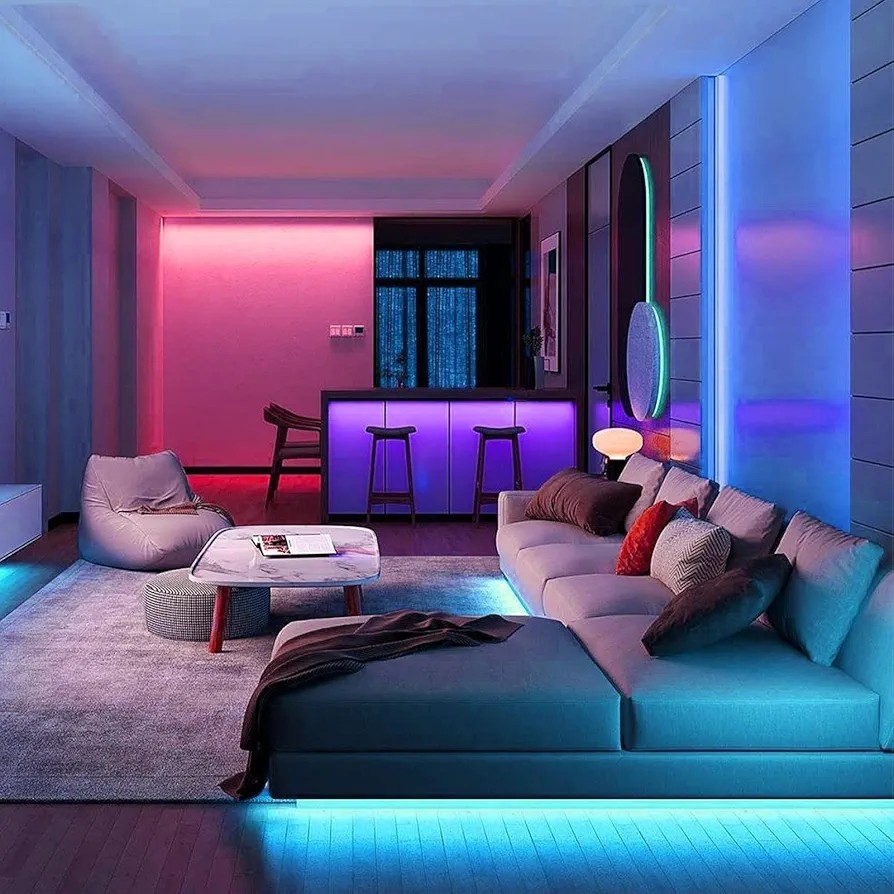 5M RGB LED Neon Rope Light Remote Control Waterproof Smart Color Changing DIY Bedroom Indoor Outdoor Decor New Arrival 🔊SPECIALOFFER‼️🔶REDUCED PRICE 🔶🔊SPECIALOFFER‼️🔶REDUCED PRICE 🔶