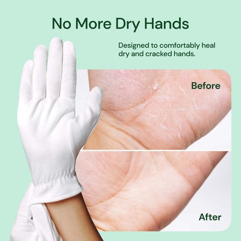 Silicone Moisturizing Hand Gloves  designed to lock in lotion for deep hydration, One-size-fits-all stretchy design fits men and women comfortably Reusable and waterproof for easy rinsing