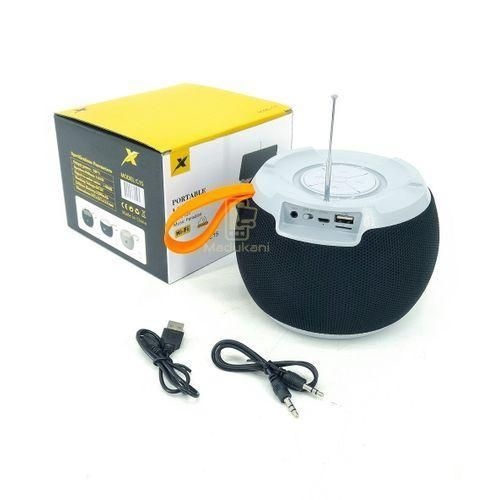 HOT DEALS!! CASTON C15 BLUETOOTH SPEAKER:| 3600mAh Battery| 8-Hr Playtime | 2-Hr Fast Charge | 2.1 CH Surround Sound | Portable | USB/TF/AUX Support | FM Radio | Fast Pairing | TWS Mode | Speakers