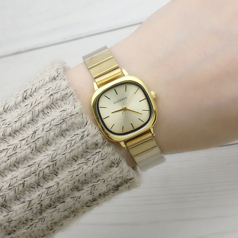 Oval Bamboo With Small Plate Simple Girls Watch Student Fashion Trend Ladies Watch Quartz Watch Women