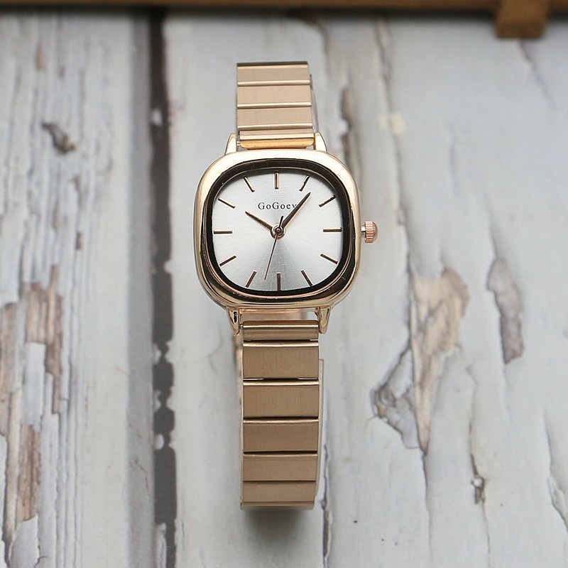 Oval Bamboo With Small Plate Simple Girls Watch Student Fashion Trend Ladies Watch Quartz Watch Women