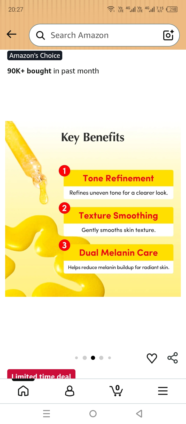 Vitamin  Facial Serum by KOEC – Glow Boosting, Moisturizing & Skin Brightening Formula