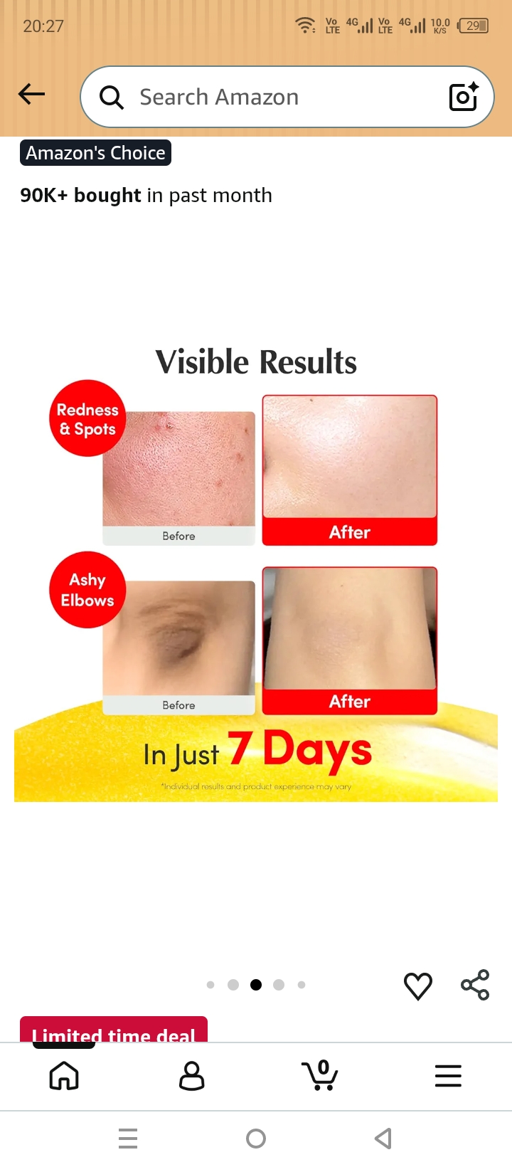 Vitamin  Facial Serum by KOEC – Glow Boosting, Moisturizing & Skin Brightening Formula