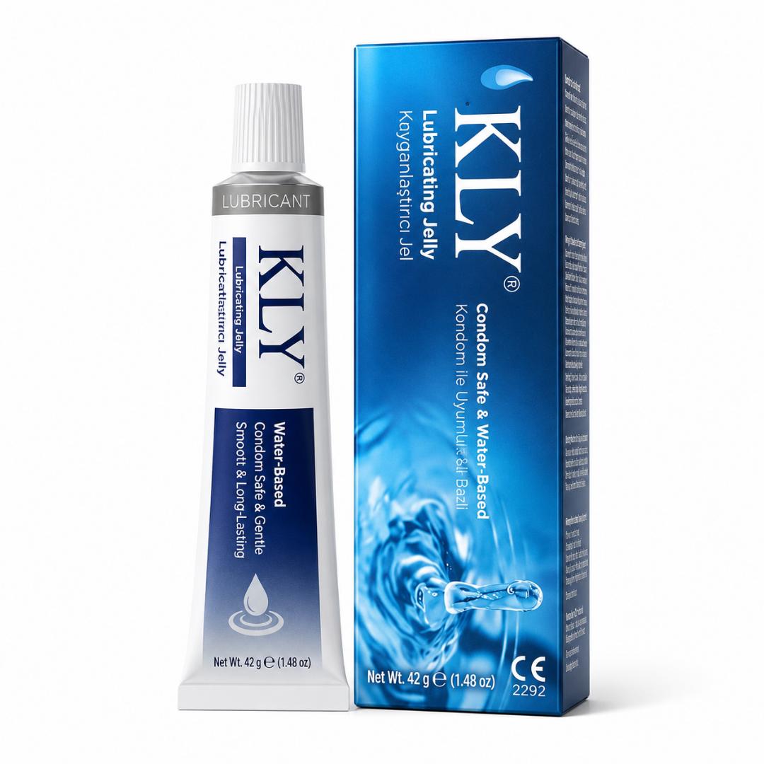 KLY gel Water-Based Personal | sex Lubricant Jelly 42g – Condom Safe, Smooth, Non-Greasy & Skin Friendly