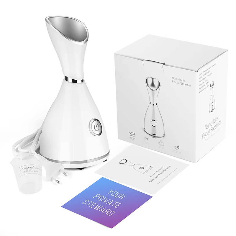 Nano Ionic Face Steamer Deep Clean Moisturizing Steaming Face Skin Care Hot Cold Sprayer Facial Steamer Spa Care Sauna Sprayer
