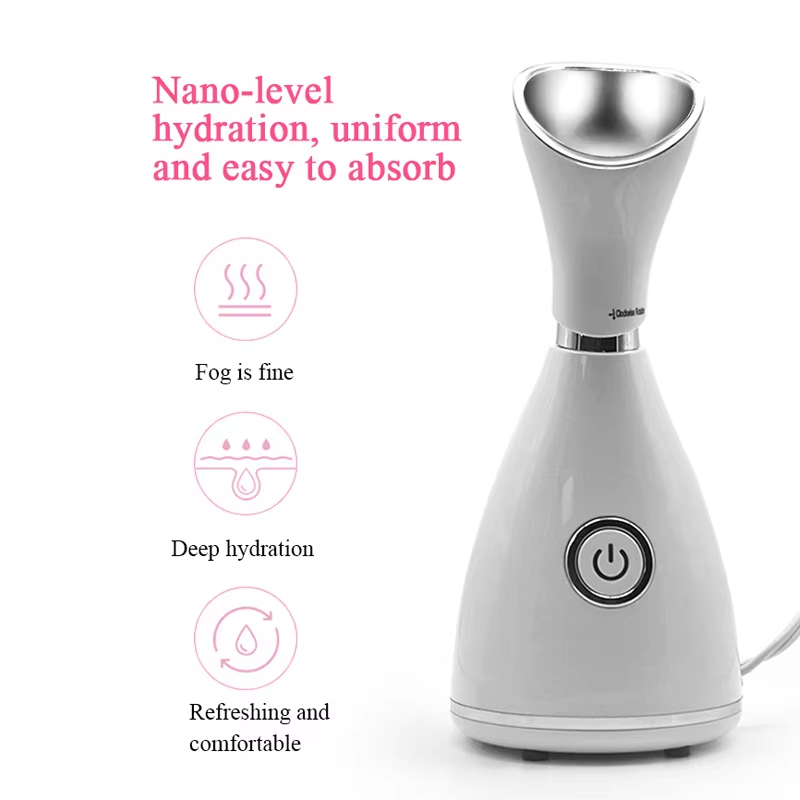 Nano Ionic Face Steamer Deep Clean Moisturizing Steaming Face Skin Care Hot Cold Sprayer Facial Steamer Spa Care Sauna Sprayer