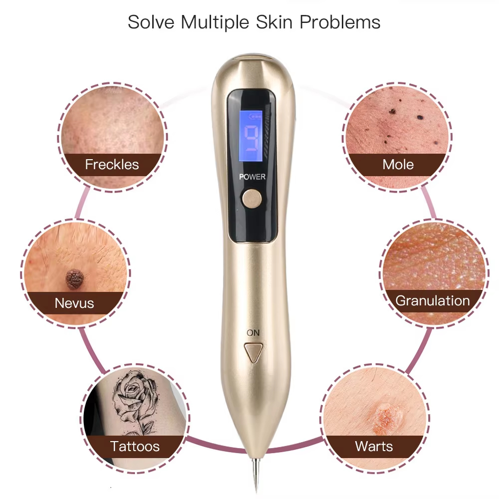 Portable Professional 9-Speed Face Laser Plasma Pen Machine Facia Beauty Skin Care