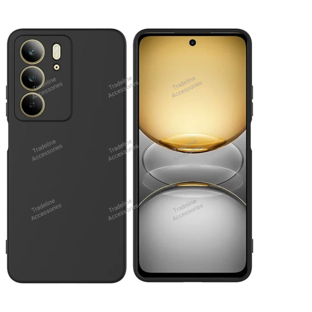 Realme C71,C75 4G Black soft silicone phone case/cover
