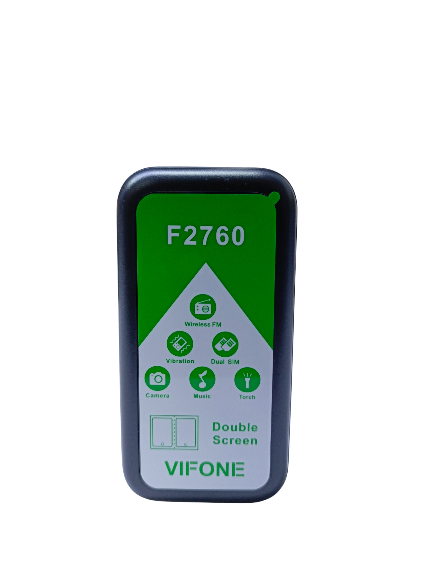 Vifone F2760 2.8" Display Front Screen Dual Sim HD Camera Wireless FM/Bluetooth/Expandable Storage 2500mAh Big Battery Flip Phone Feature Phone