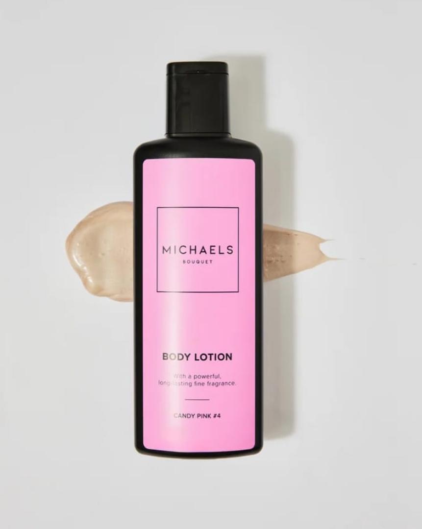Michael's bouquet Candy pink 4 Perfume and Bodylotion Combo.