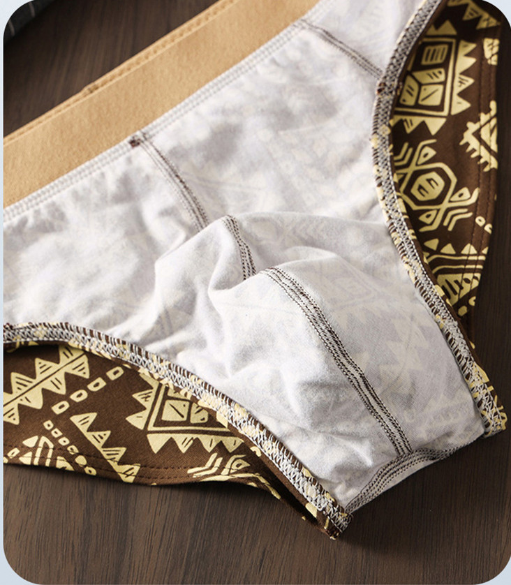 Men's Underwear: Ethnic-Style Trendy Boxer Shorts – Cotton, Breathable, Mid-Rise Boxer Shorts for Young Men