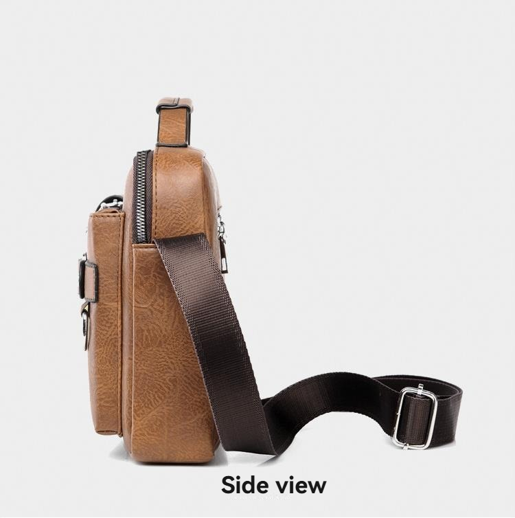 Men's Business Shoulder Bag, Men's Crossbody Bag, Shoulder Bag, Handbag, Men's Shoulder Crossbody Backpack, Men's Bag