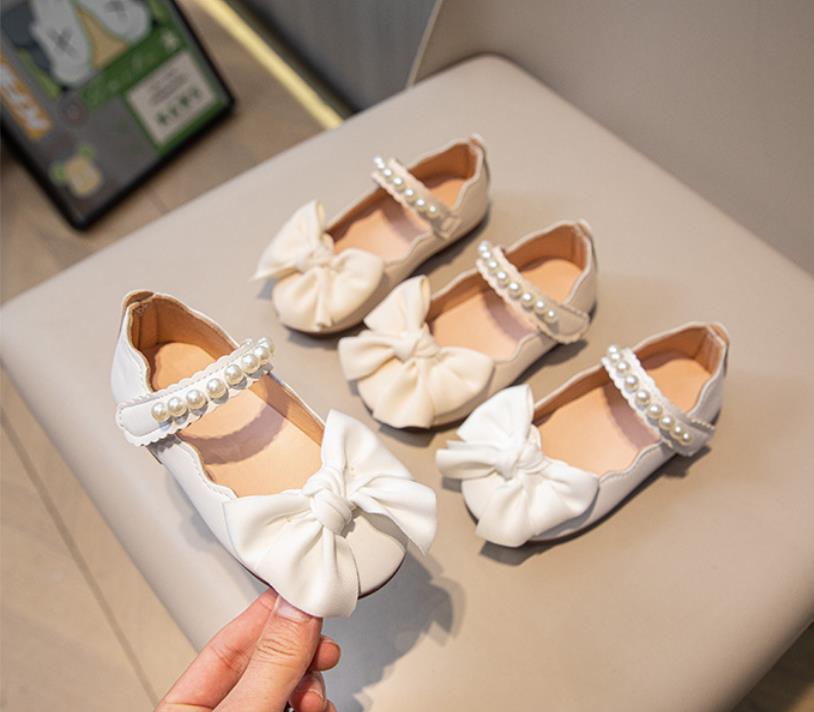 Spring/Autumn Children's Non-Slip, Durable Sandals; Baby Girls' Leather Shoes; Toddler Girls' Soft-Soled Flats; Girls' Princess Shoes
