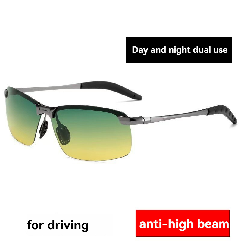 New Polarised Photochromic Sunglasses – Day and Night Use – Stylish Men’s Sunglasses for Driving and Fishing to Protect Against Glare