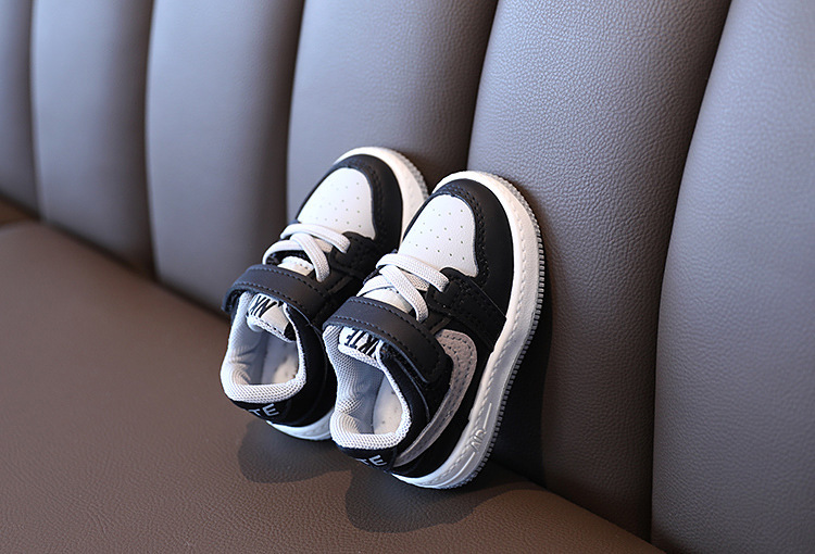 Children's Breathable, Waterproof, Durable Sneakers: Flat Shoes, British Style, Non-Slip Skate Shoes, First Walking Shoes, Kids' Shoes