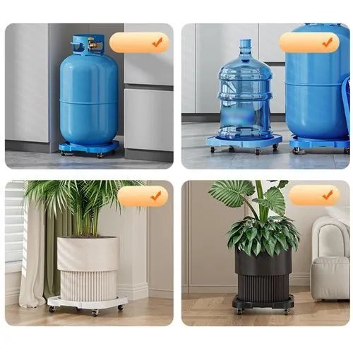 4 wheels Plastic tray type gas cylinder trolley stand now available in 2 colours NOW AVAILABLE!!!!!!!!!!!!!!!!