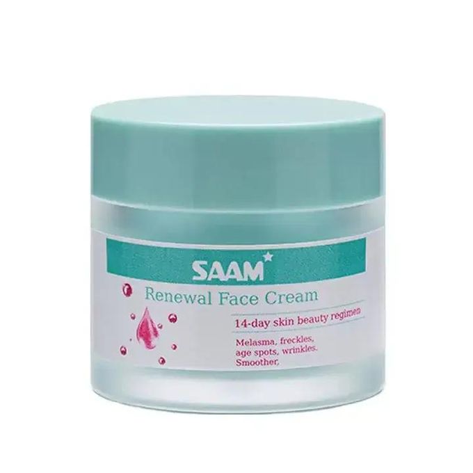 SAAM Renewal Face Cream 0.14 kg - Glycerin for Melasma, Hyperpigmentation, Unisex, White