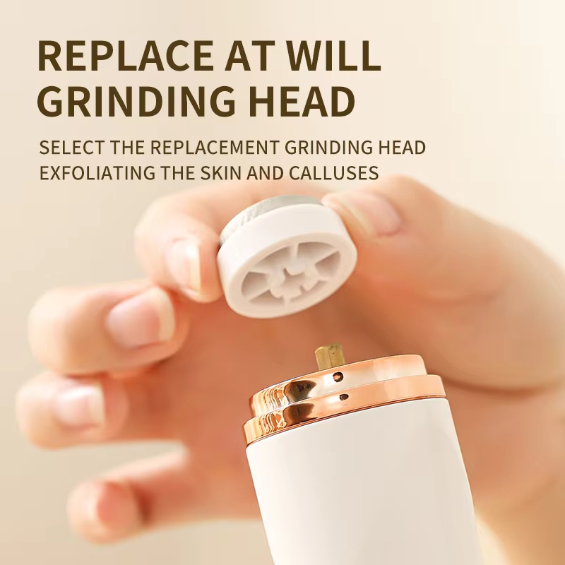Electric Foot Grinder Automatic Foot Callus Rubbing Pedicure Dead Skin Callus Remover for Foot Beauty Machine