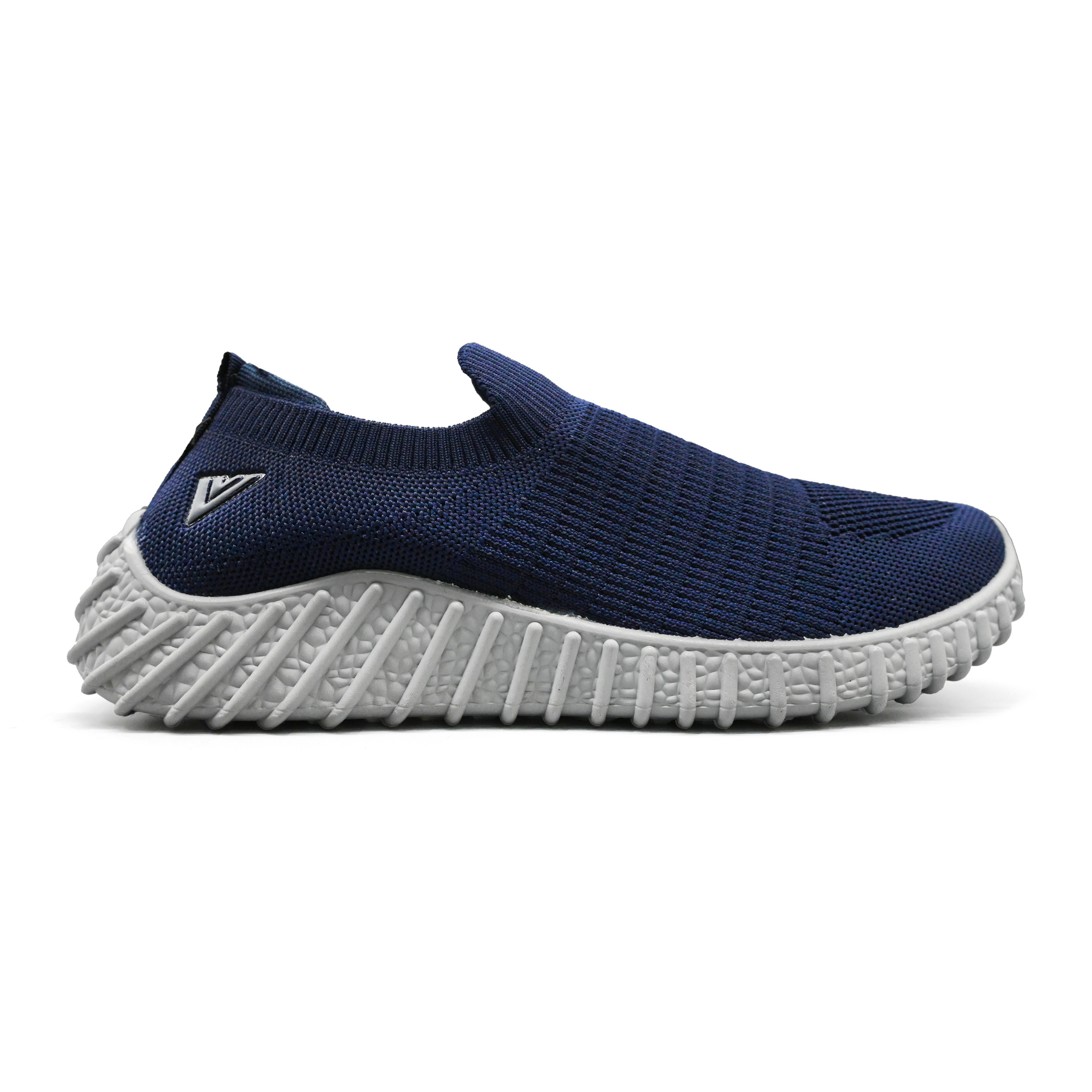 UMOJA Vigo Mosi Unisex Slip-Ons –  Knitted Slip-On Sneakers with PVC Outsole & Ortholite Footbed | Lightweight, Breathable & Comfortable Everydayshoes (Black, Grey, Navy)Casual Sneakers | Men's Shoes