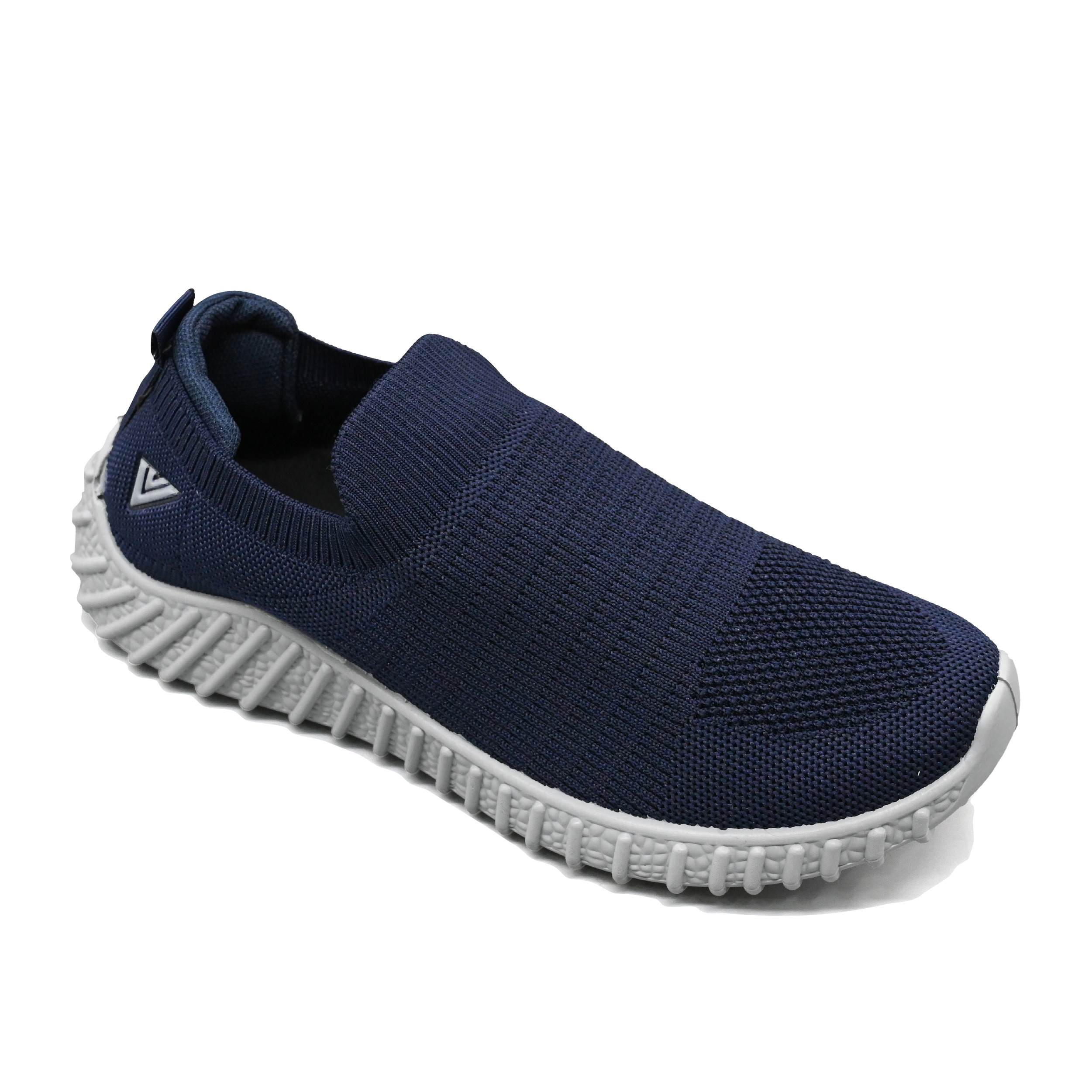 UMOJA Vigo Mosi Unisex Slip-Ons –  Knitted Slip-On Sneakers with PVC Outsole & Ortholite Footbed | Lightweight, Breathable & Comfortable Everydayshoes (Black, Grey, Navy)Casual Sneakers | Men's Shoes