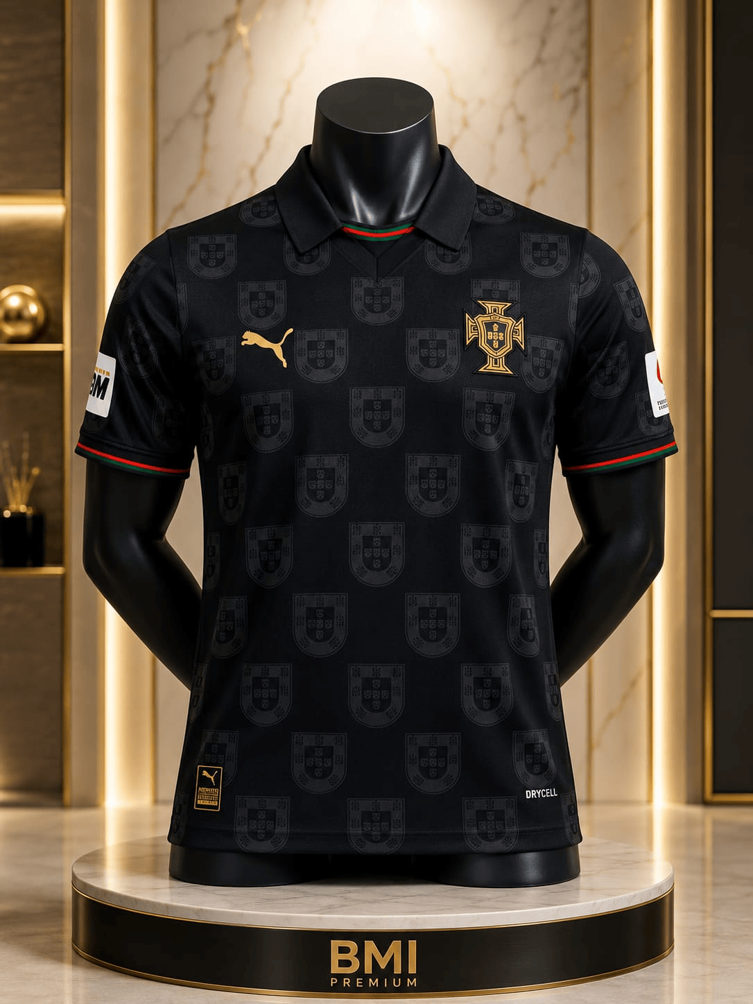 🖤 NIGHT OF CHAMPIONS • WORLD CUP 2026 EDITION ⚽🇵🇹 Portugal Black Jersey – Fan Football Kit 🔥 Sleek Dark Design 🏆 Breathable Premium Sports Wear