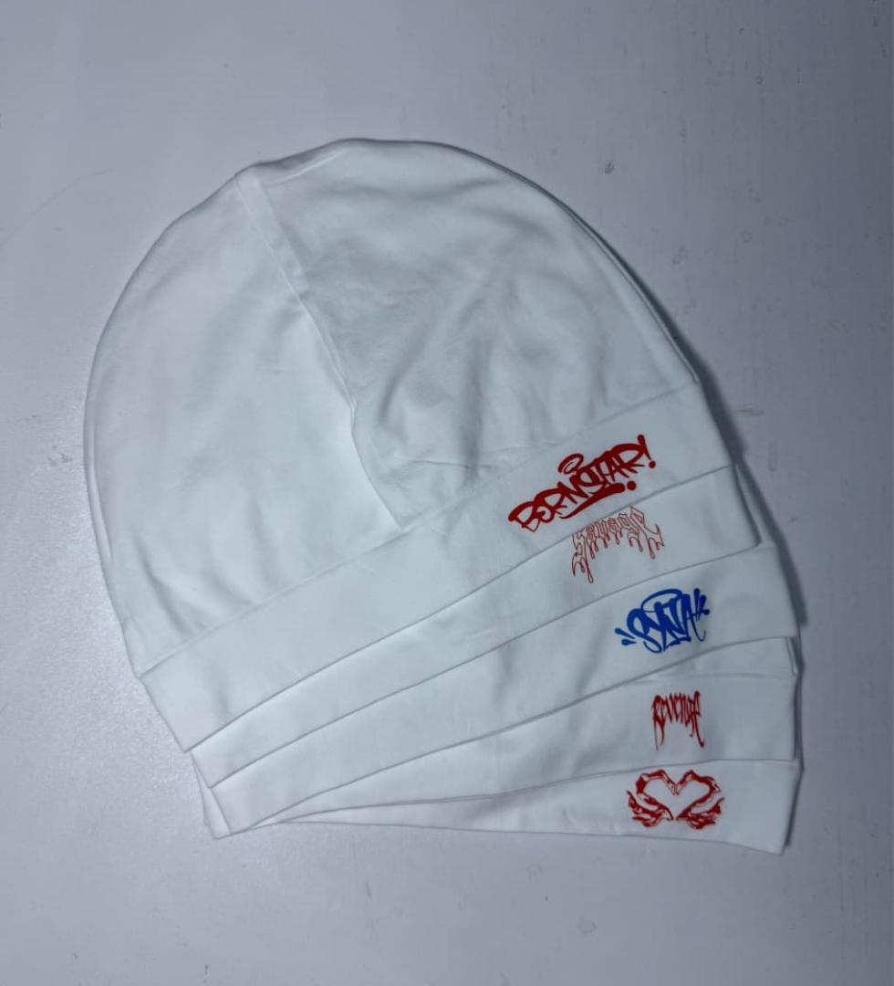 Fashion Bornstar Running Skull Cap Beanie,Central Cee Syna World, UK Fashion(Best Shop for Beanie Hats, Baseball Caps, Durags, Marvin Hats and Headwear Accessories)