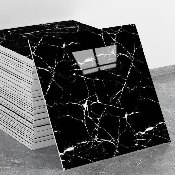 10Pcs 3D Wall Sticker Brick Foam Wallpaper Self Adhesive Waterproof Wall Panel for Kitchen Bathroom Living Room Marble Tile Effect DIY Home Decor Wall Covering