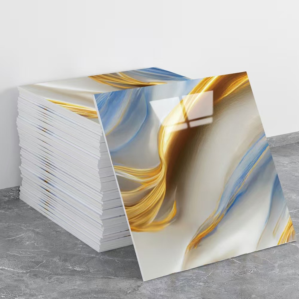 10Pcs 3D Wall Sticker Brick Foam Wallpaper Self Adhesive Waterproof Wall Panel for Kitchen Bathroom Living Room Marble Tile Effect DIY Home Decor Wall Covering