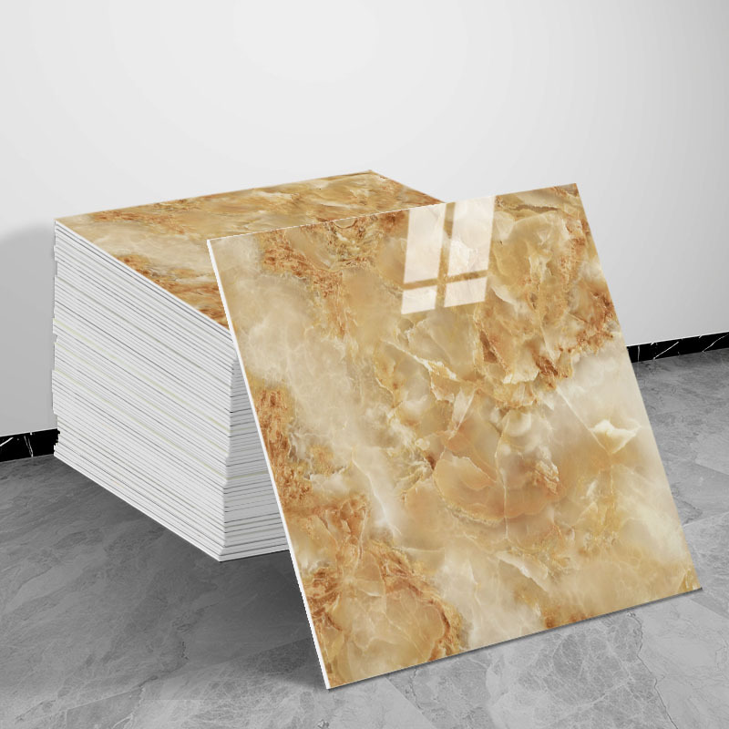 10Pcs 3D Wall Sticker Brick Foam Wallpaper Self Adhesive Waterproof Wall Panel for Kitchen Bathroom Living Room Marble Tile Effect DIY Home Decor Wall Covering