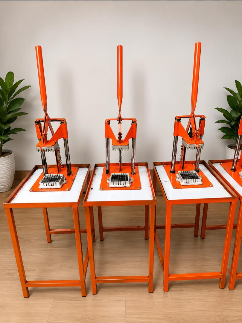 🥔Commercial Manual Chips Cutter 🥔French Fries Potato Cutter – Heavy Duty🎇Built with a strong steel frame and sharp stainless-steel blades, it delivers high performance, durability.