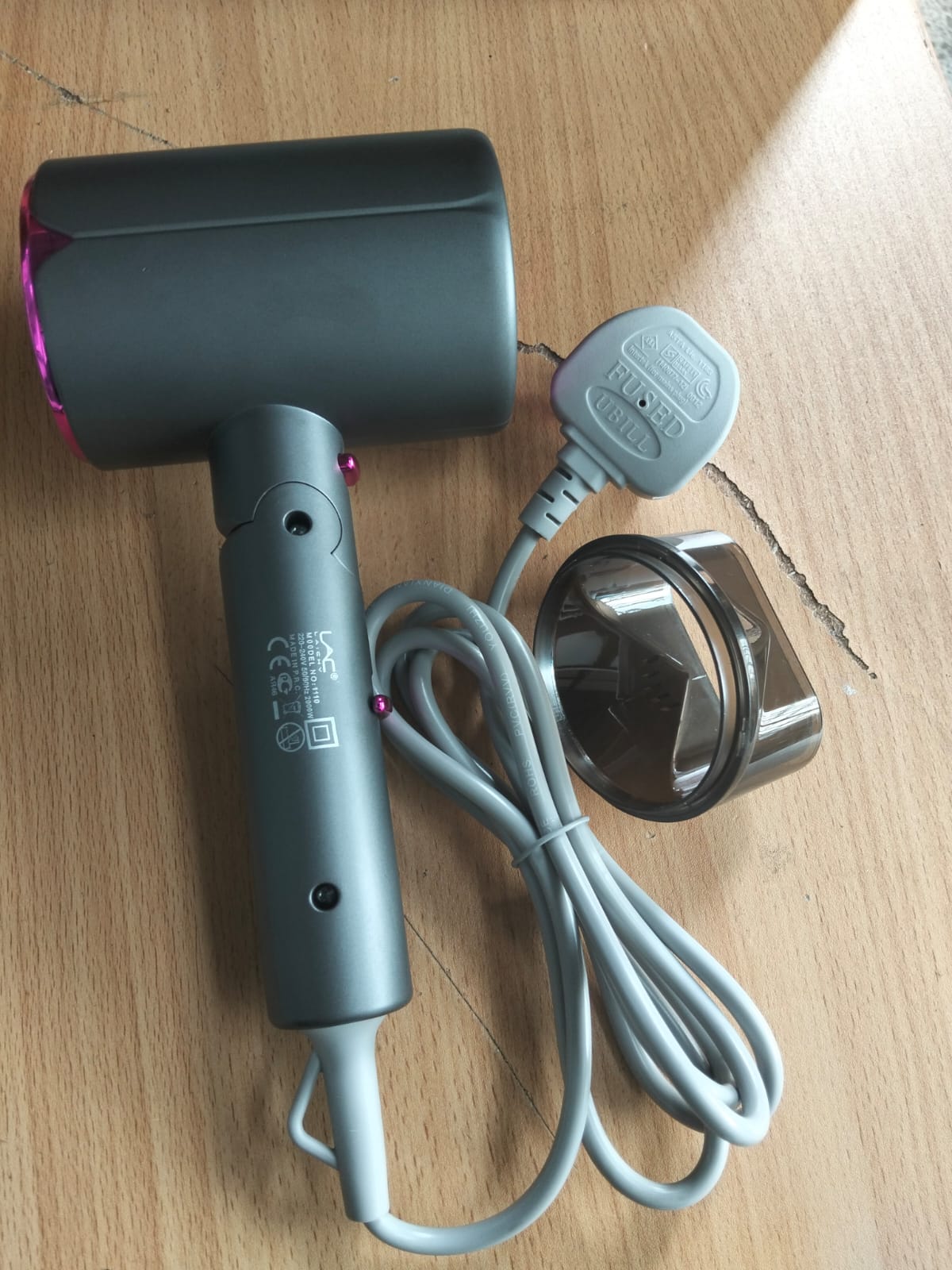 LAC LAICHY L-1110 PROFESSIONAL IONIC HAIR DRYER FASHION SALON HAIR DRYER 2000W AC 220V 50Hz-60Hz