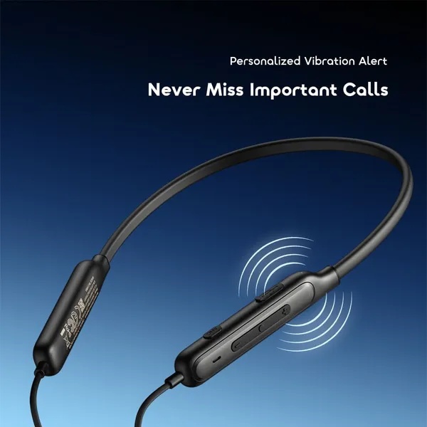 DISCOUNT DEALS!! ORAIMO NECKLACE 5:| Sound 360 Spatial Audio | 40-Hr Playtime | 2600mAh Battery | Personalized Vibration Alerts | Dual Device Connection | AI Call Noise Cancellation | Earphones