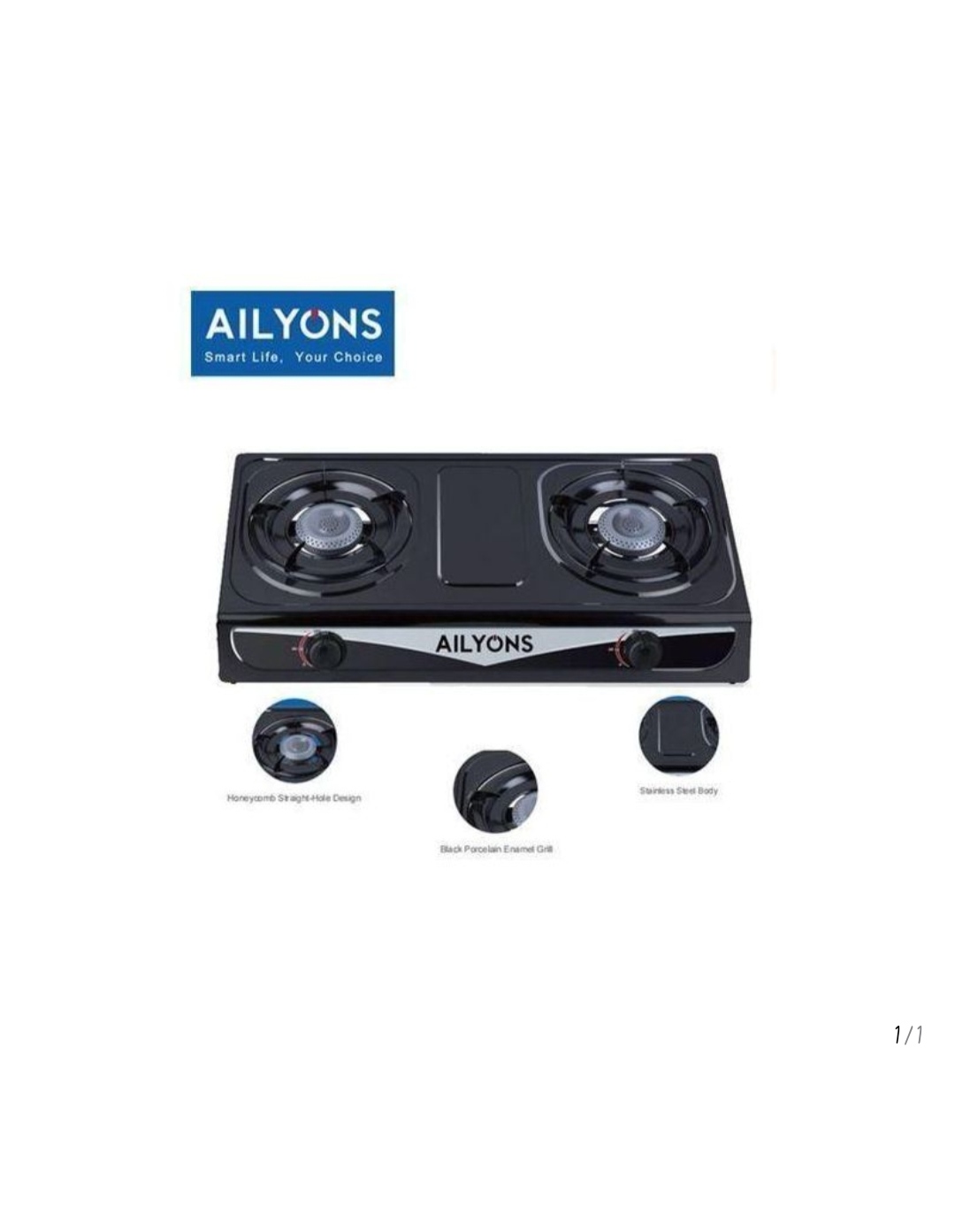 Best price for AILYONS 2 Burner Table Top Stainless Steel Gas Stove ...