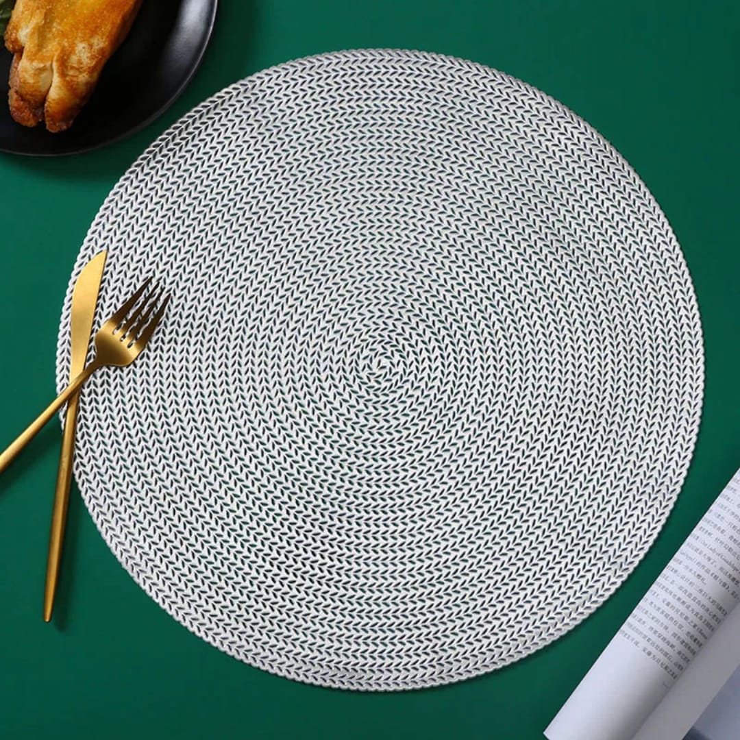 Round Hollow Table mats (6pcs)