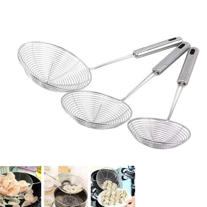 Deep frying web spoon 16cm
