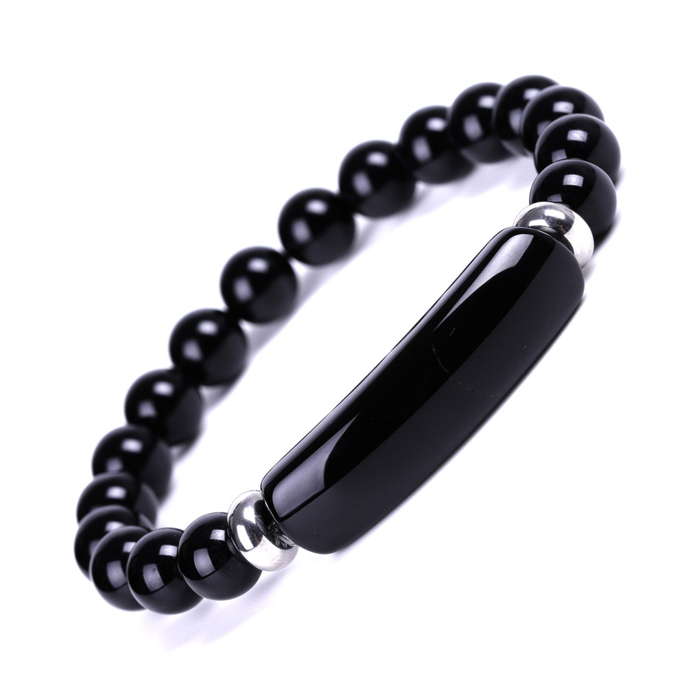 Cross-border Amazon jewelry pink crystal bridge bracelet tiger eye stone green aventurine hand bracelet hand string European and American popular fashion first