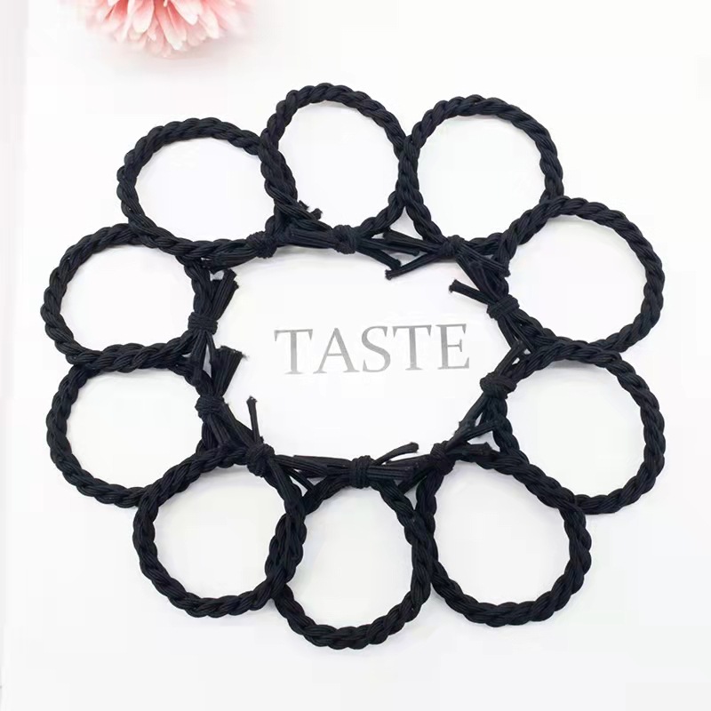 20*Pcs Wholesale new Korean headwear knot head flower hair tie basic hair elastic multi-color hair tie hair rubber band bow