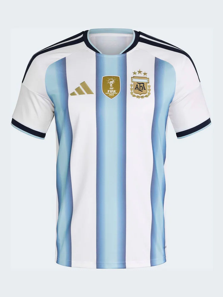 💙 CELESTE GLORY • WORLD CUP 2026 EDITION ⚽🇦🇷 Argentina Home Jersey – Fan Football Kit 🔥 Sky Blue & White Stripes 🏆 Lightweight Breathable Sports Wear