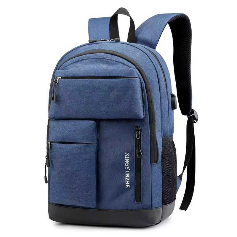 Men's USB Charging Laptop Backpack School Bag Rucksack Multifunctional Waterproof Backbag Travel Daypack Male Backpacks