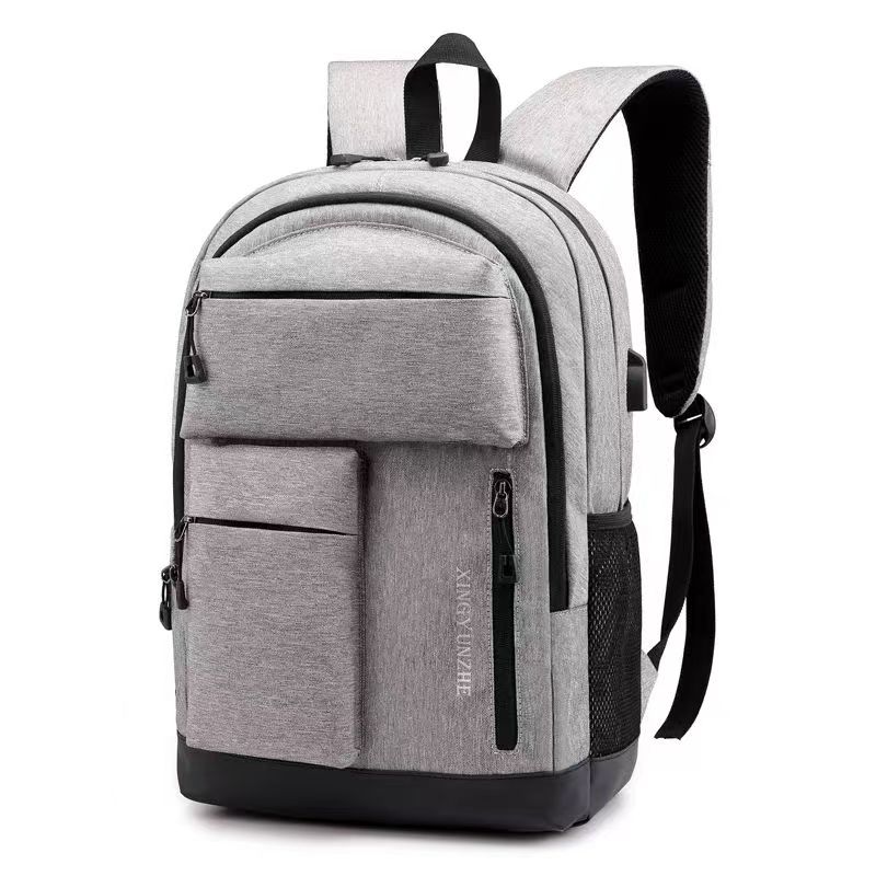 Men's USB Charging Laptop Backpack School Bag Rucksack Multifunctional Waterproof Backbag Travel Daypack Male Backpacks